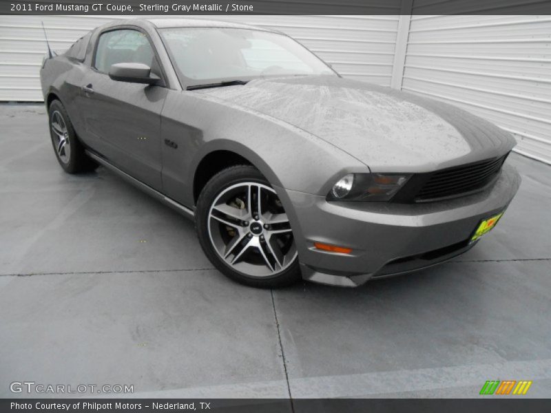 Sterling Gray Metallic / Stone 2011 Ford Mustang GT Coupe