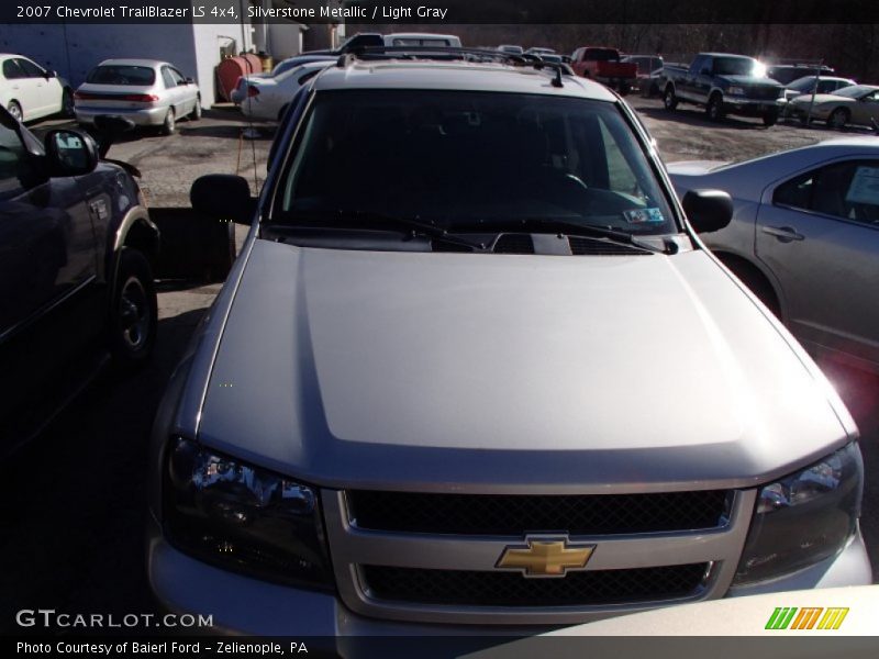 Silverstone Metallic / Light Gray 2007 Chevrolet TrailBlazer LS 4x4