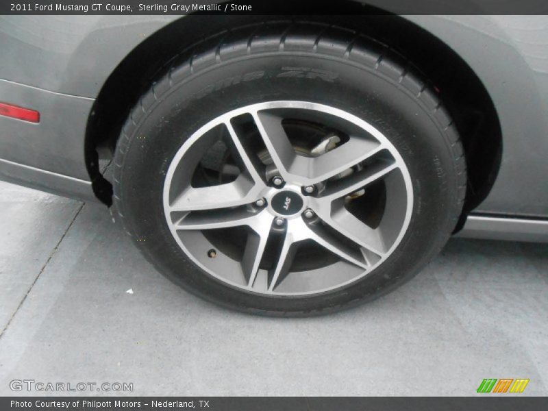 Sterling Gray Metallic / Stone 2011 Ford Mustang GT Coupe