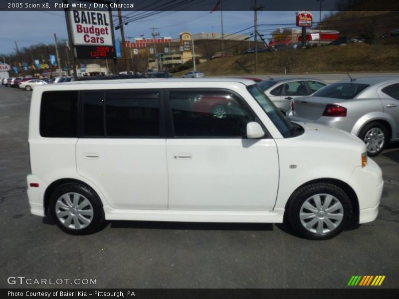 Polar White / Dark Charcoal 2005 Scion xB