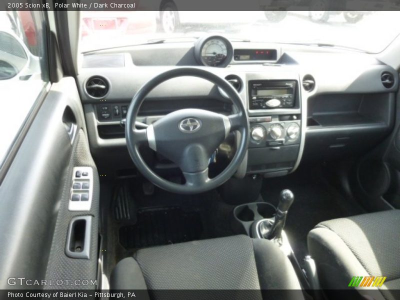 Polar White / Dark Charcoal 2005 Scion xB