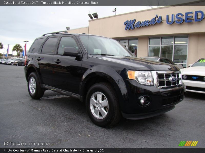 Tuxedo Black Metallic / Charcoal Black 2011 Ford Escape XLT