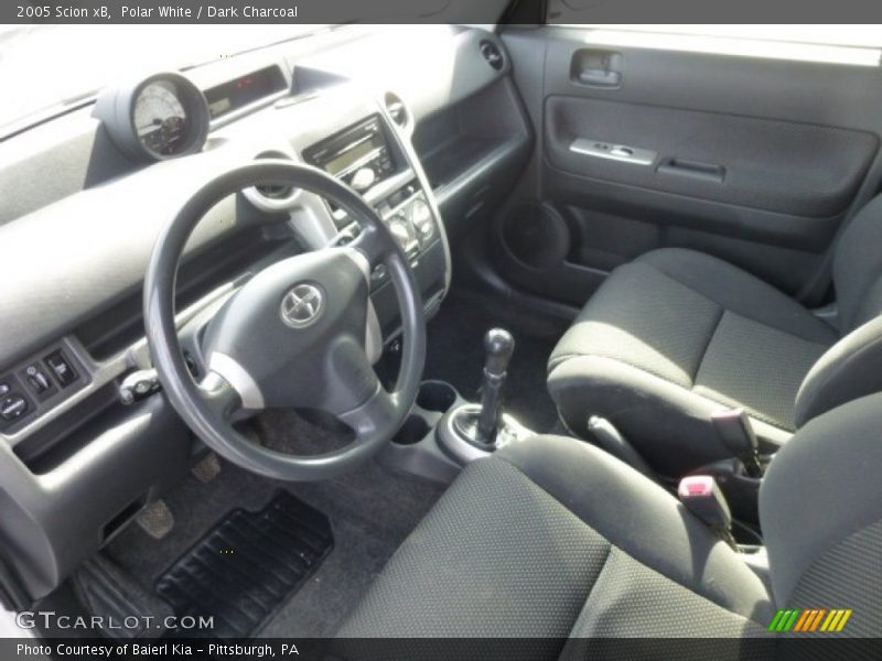 Polar White / Dark Charcoal 2005 Scion xB