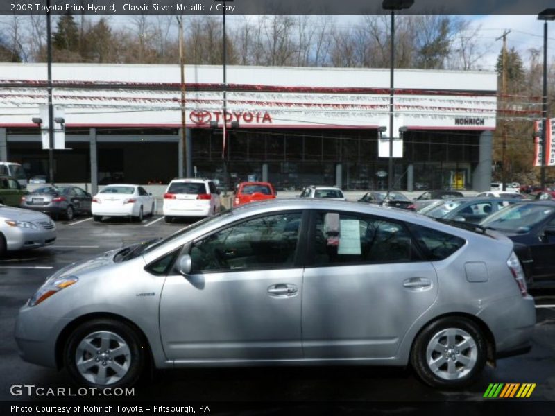 Classic Silver Metallic / Gray 2008 Toyota Prius Hybrid