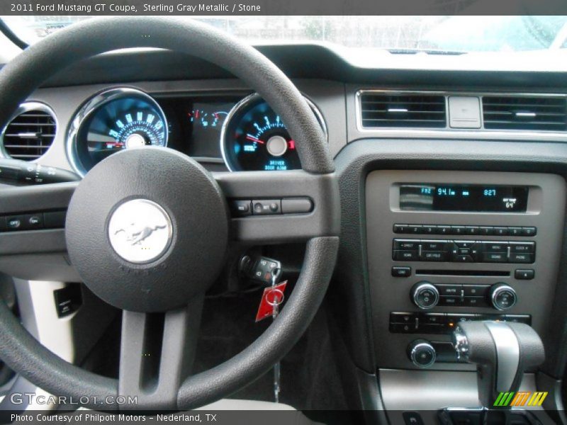 Sterling Gray Metallic / Stone 2011 Ford Mustang GT Coupe