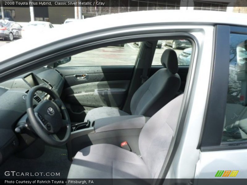 Classic Silver Metallic / Gray 2008 Toyota Prius Hybrid