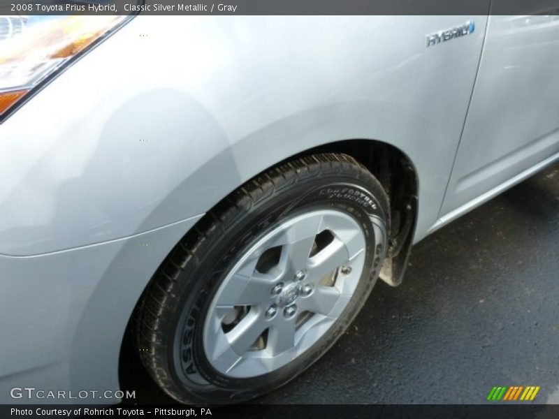 Classic Silver Metallic / Gray 2008 Toyota Prius Hybrid