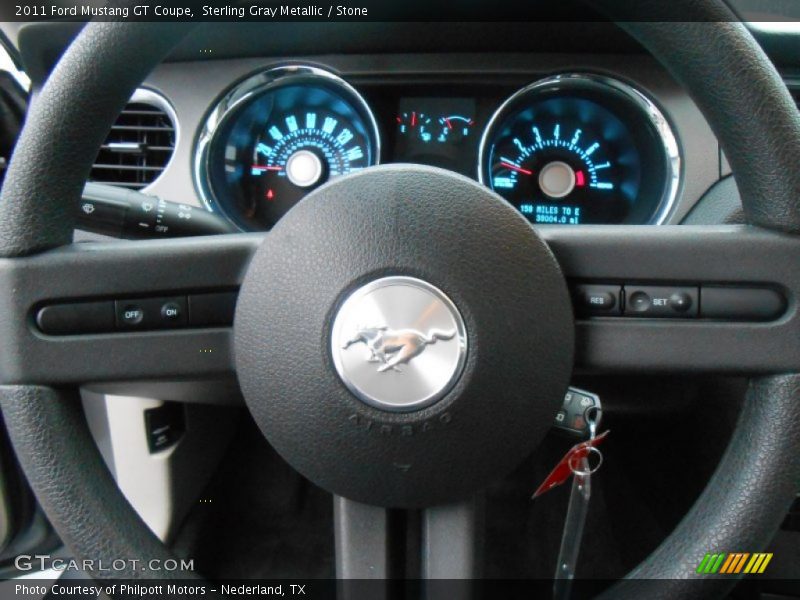 Sterling Gray Metallic / Stone 2011 Ford Mustang GT Coupe