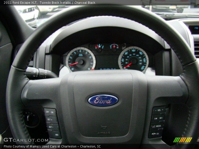 Tuxedo Black Metallic / Charcoal Black 2011 Ford Escape XLT