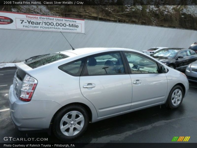 Classic Silver Metallic / Gray 2008 Toyota Prius Hybrid
