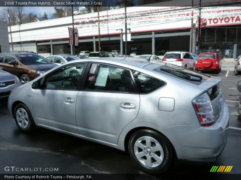 Classic Silver Metallic / Gray 2008 Toyota Prius Hybrid