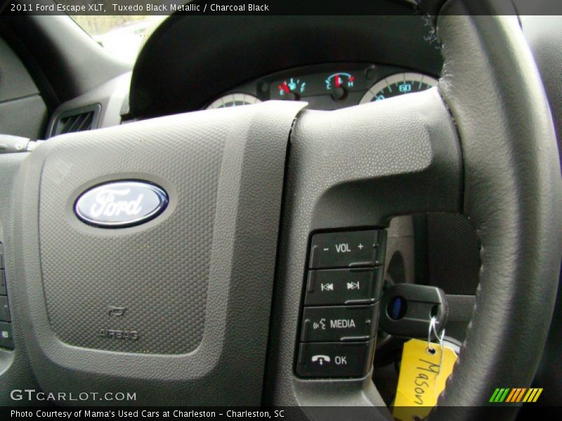 Tuxedo Black Metallic / Charcoal Black 2011 Ford Escape XLT