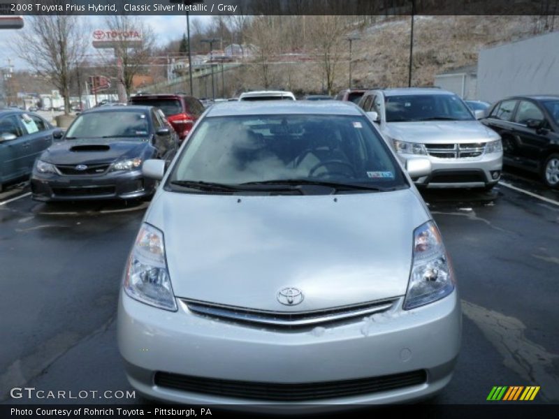 Classic Silver Metallic / Gray 2008 Toyota Prius Hybrid