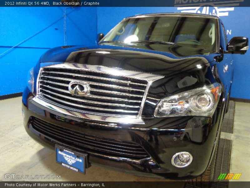 Black Obsidian / Graphite 2012 Infiniti QX 56 4WD