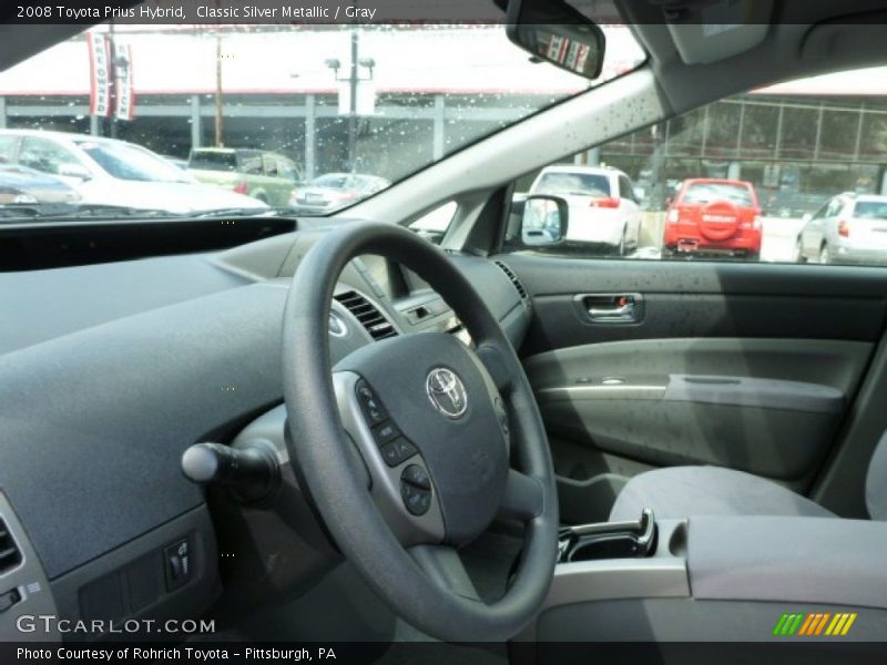 Classic Silver Metallic / Gray 2008 Toyota Prius Hybrid