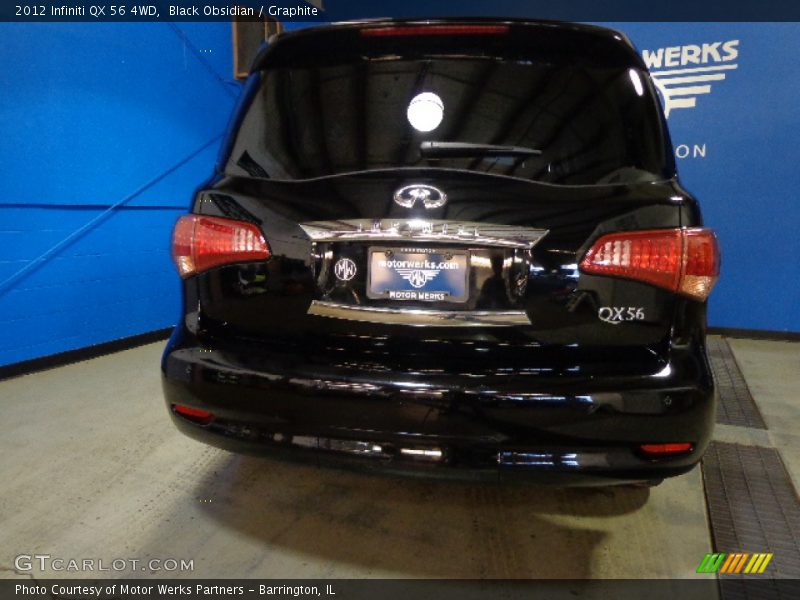 Black Obsidian / Graphite 2012 Infiniti QX 56 4WD