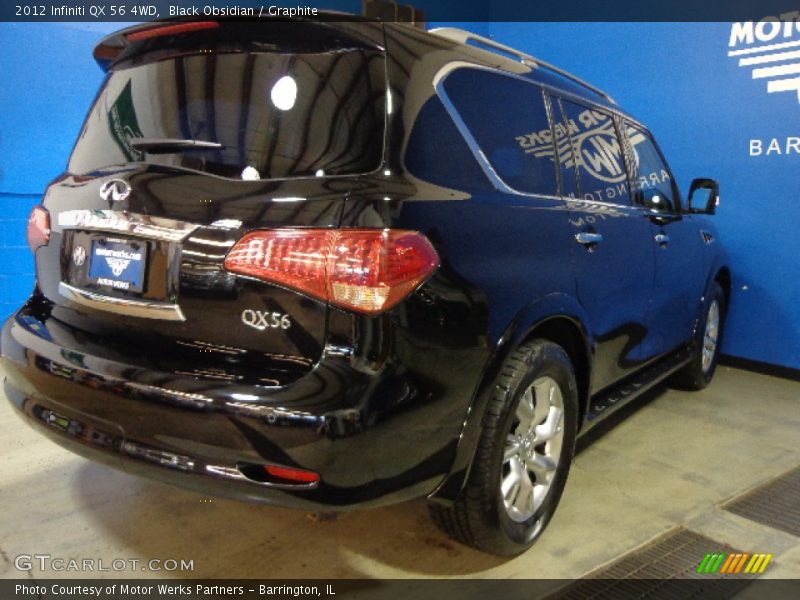 Black Obsidian / Graphite 2012 Infiniti QX 56 4WD