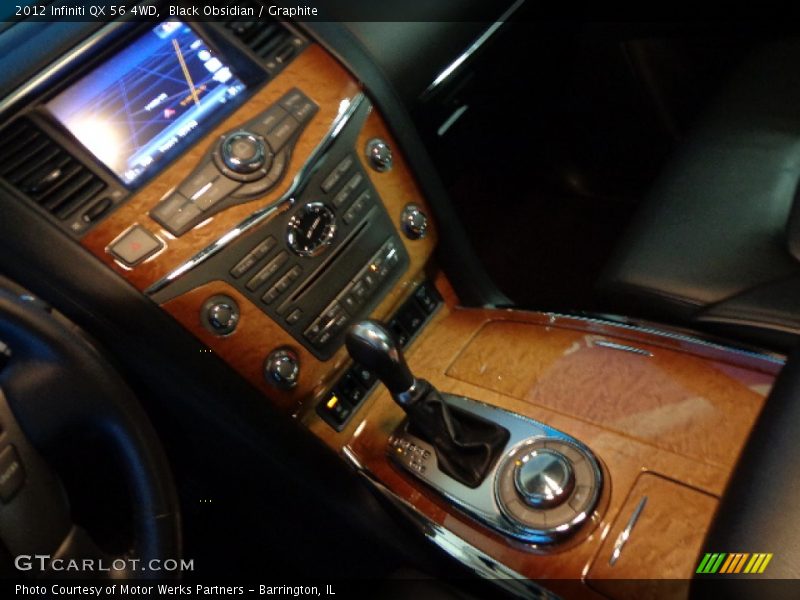 Black Obsidian / Graphite 2012 Infiniti QX 56 4WD