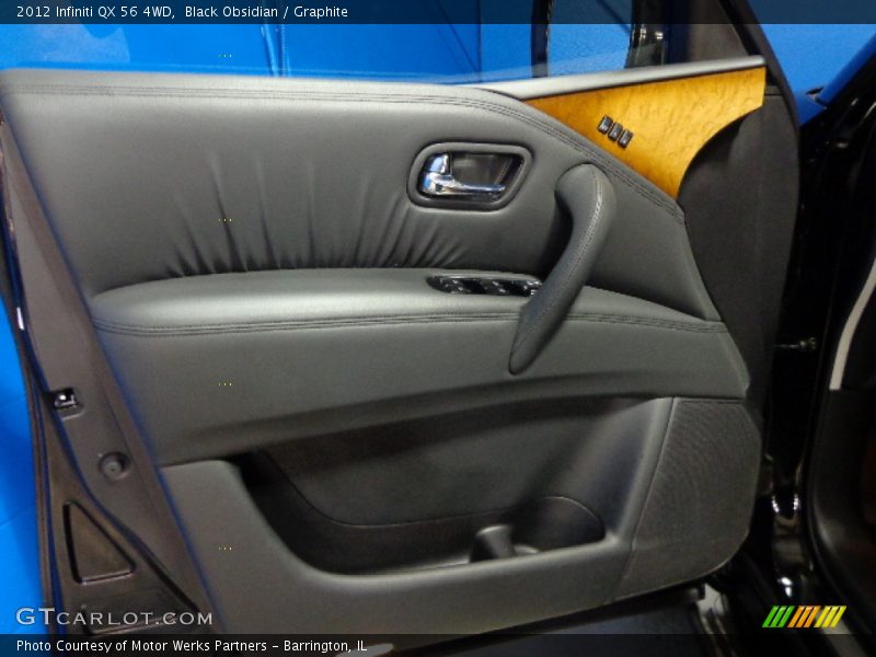 Black Obsidian / Graphite 2012 Infiniti QX 56 4WD