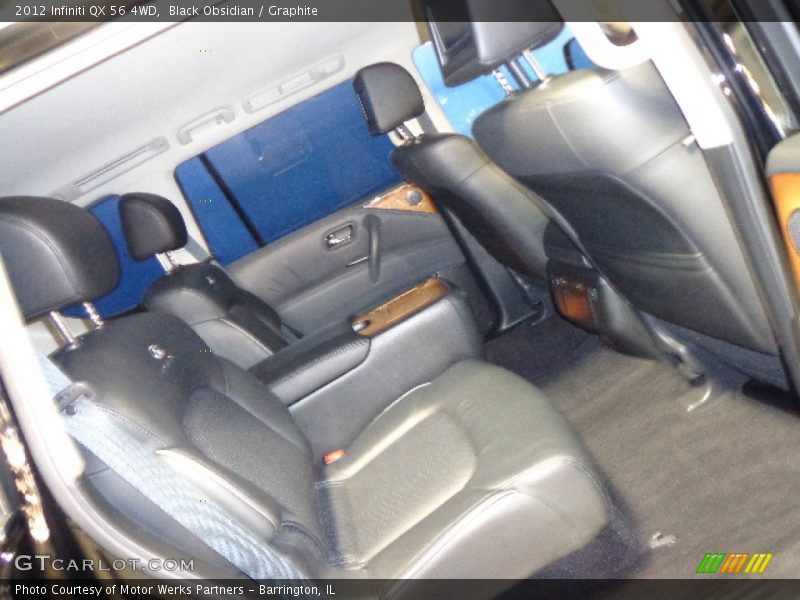Black Obsidian / Graphite 2012 Infiniti QX 56 4WD