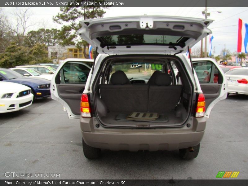 Oxford White / Medium Graphite Grey 2001 Ford Escape XLT V6