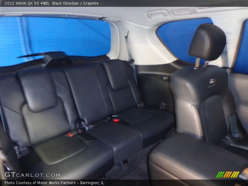 Black Obsidian / Graphite 2012 Infiniti QX 56 4WD