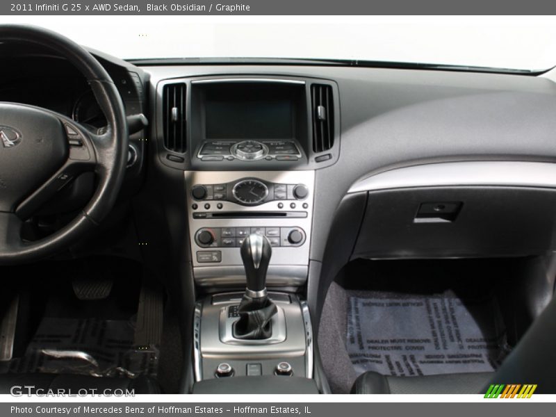 Black Obsidian / Graphite 2011 Infiniti G 25 x AWD Sedan