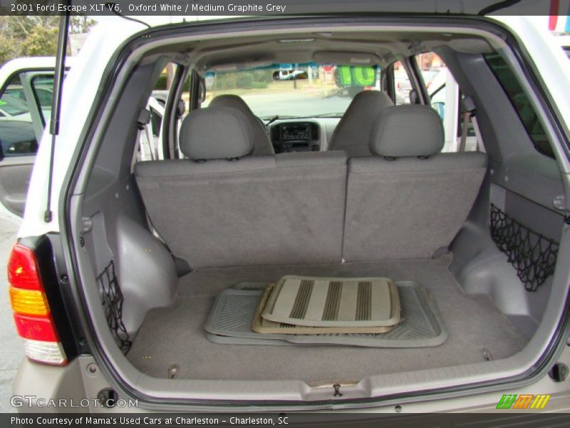 Oxford White / Medium Graphite Grey 2001 Ford Escape XLT V6