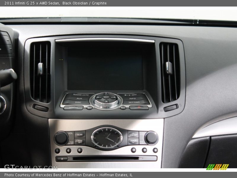 Black Obsidian / Graphite 2011 Infiniti G 25 x AWD Sedan