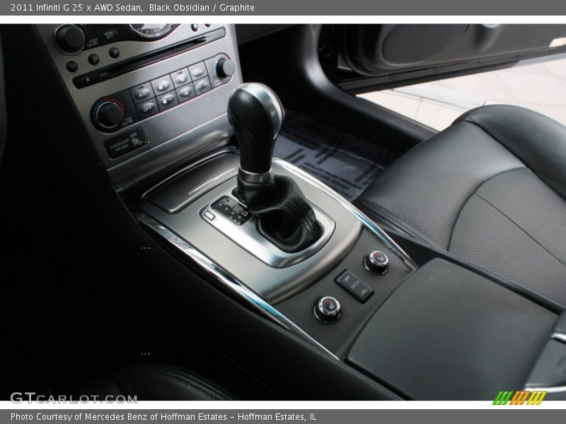 Black Obsidian / Graphite 2011 Infiniti G 25 x AWD Sedan