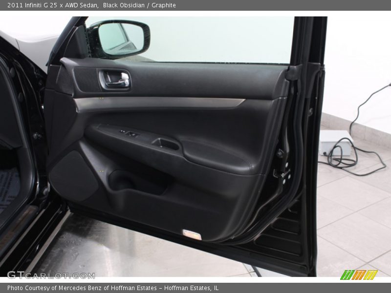 Black Obsidian / Graphite 2011 Infiniti G 25 x AWD Sedan