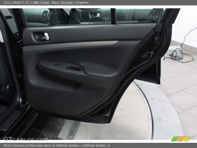 Black Obsidian / Graphite 2011 Infiniti G 25 x AWD Sedan
