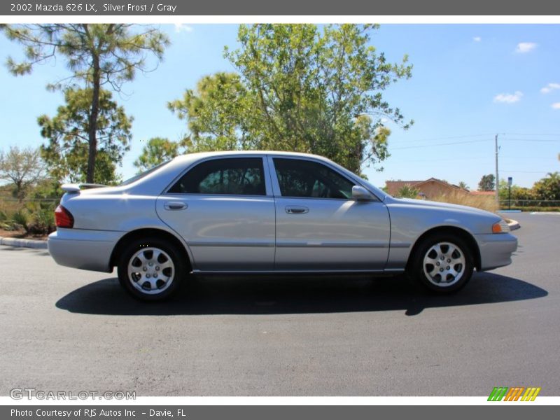 Silver Frost / Gray 2002 Mazda 626 LX