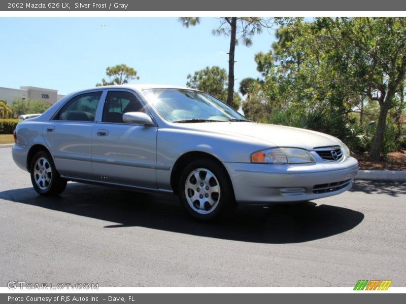 Silver Frost / Gray 2002 Mazda 626 LX