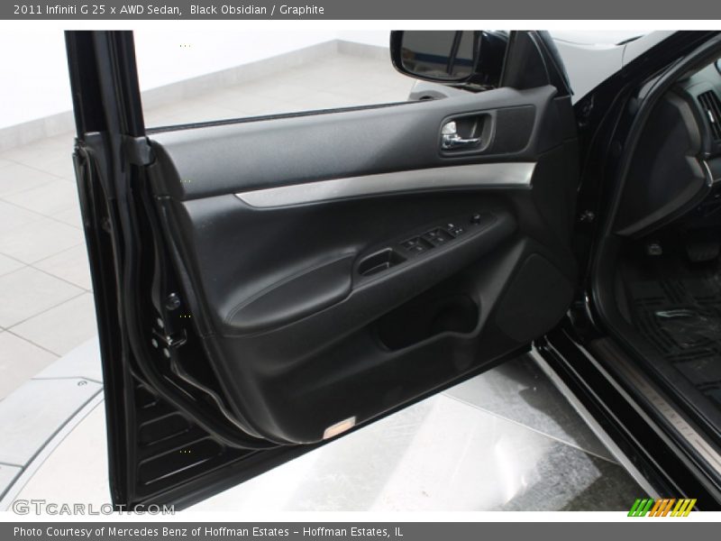 Black Obsidian / Graphite 2011 Infiniti G 25 x AWD Sedan