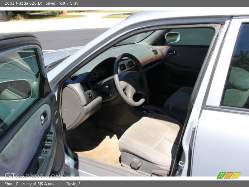 Silver Frost / Gray 2002 Mazda 626 LX