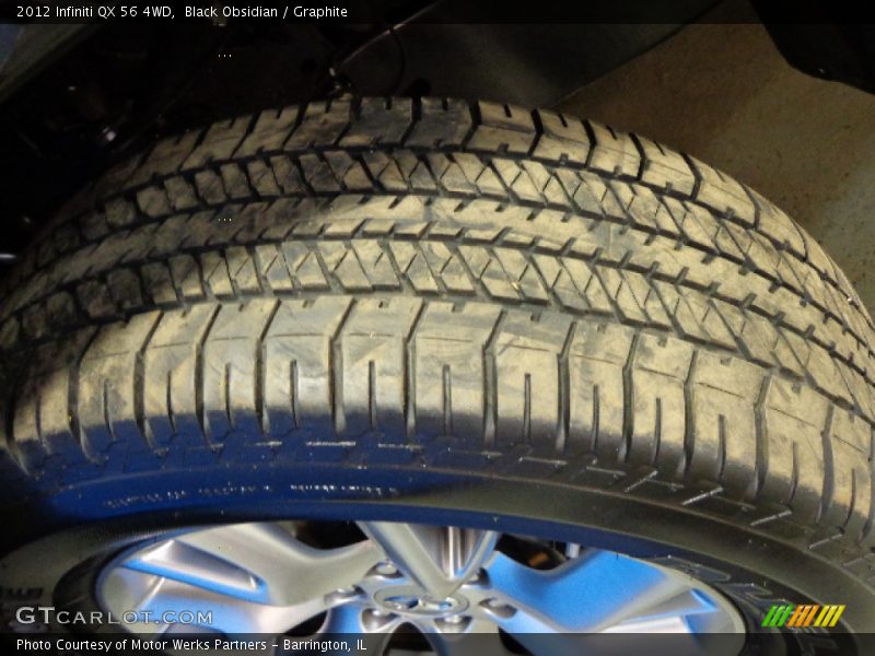 Black Obsidian / Graphite 2012 Infiniti QX 56 4WD