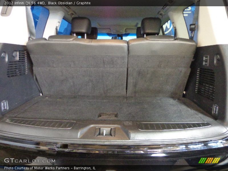 Black Obsidian / Graphite 2012 Infiniti QX 56 4WD