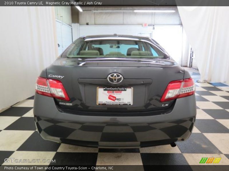 Magnetic Gray Metallic / Ash Gray 2010 Toyota Camry LE