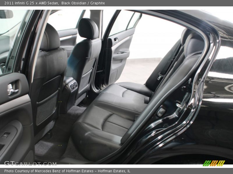 Black Obsidian / Graphite 2011 Infiniti G 25 x AWD Sedan