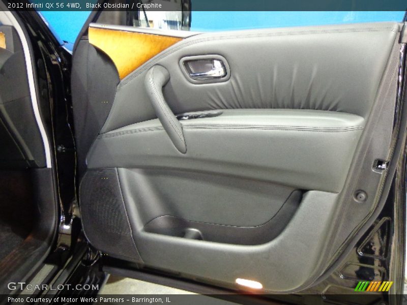 Black Obsidian / Graphite 2012 Infiniti QX 56 4WD