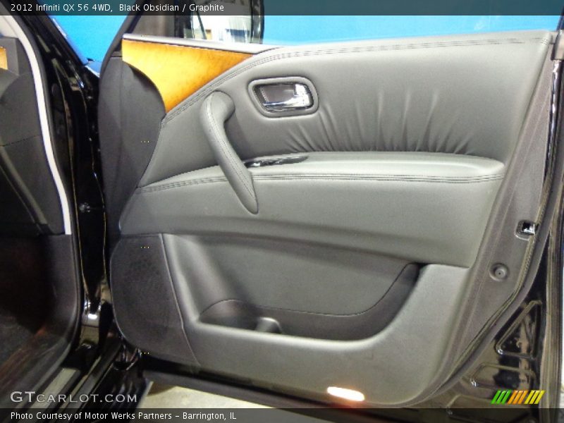 Black Obsidian / Graphite 2012 Infiniti QX 56 4WD