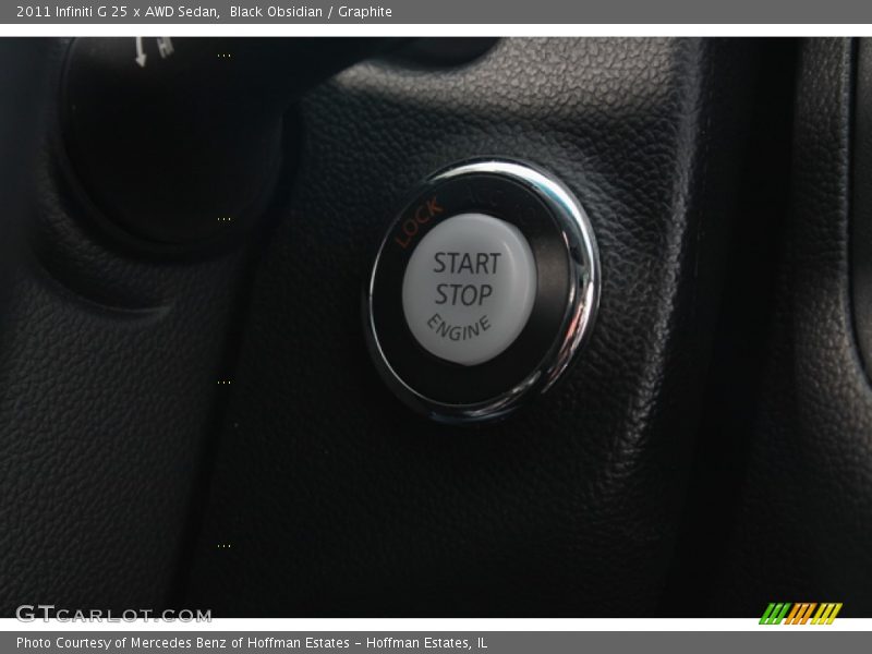 Black Obsidian / Graphite 2011 Infiniti G 25 x AWD Sedan