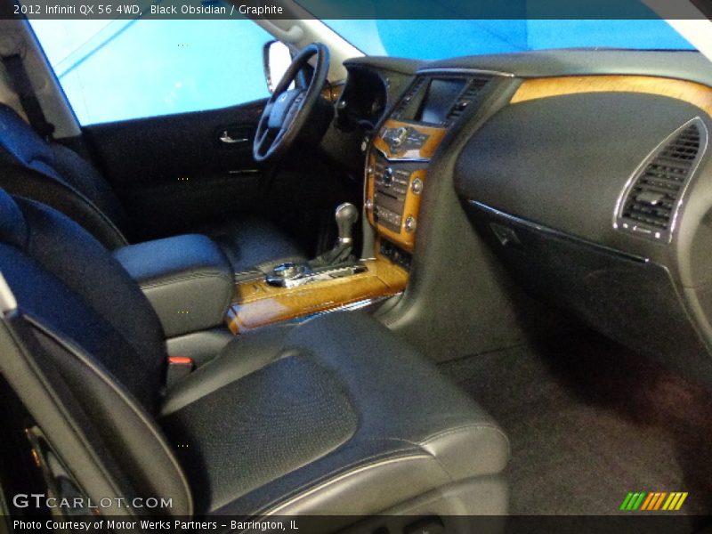 Black Obsidian / Graphite 2012 Infiniti QX 56 4WD