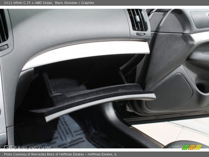 Black Obsidian / Graphite 2011 Infiniti G 25 x AWD Sedan