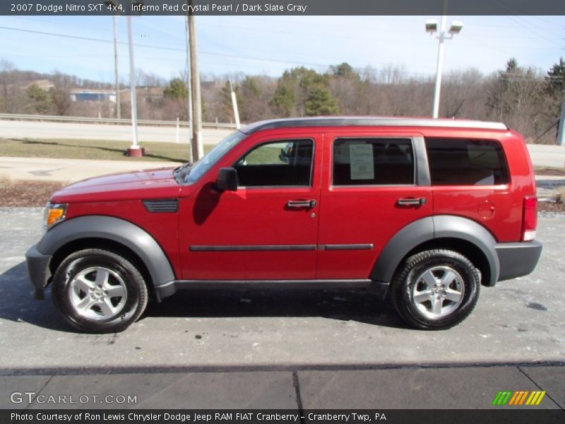  2007 Nitro SXT 4x4 Inferno Red Crystal Pearl
