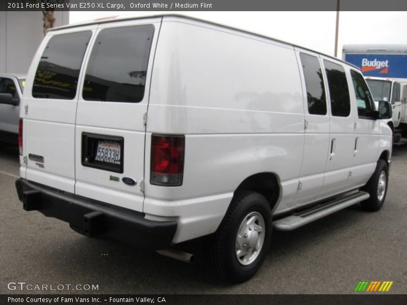 Oxford White / Medium Flint 2011 Ford E Series Van E250 XL Cargo
