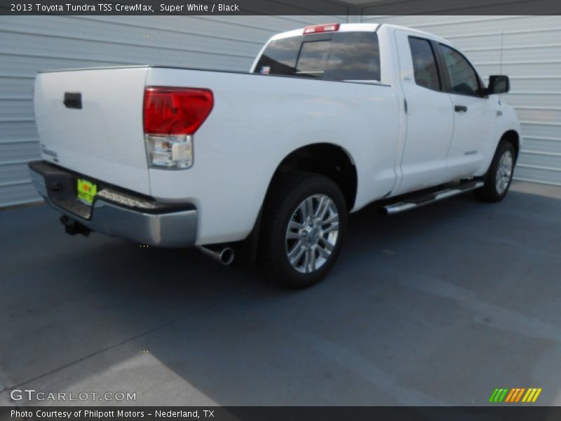 Super White / Black 2013 Toyota Tundra TSS CrewMax