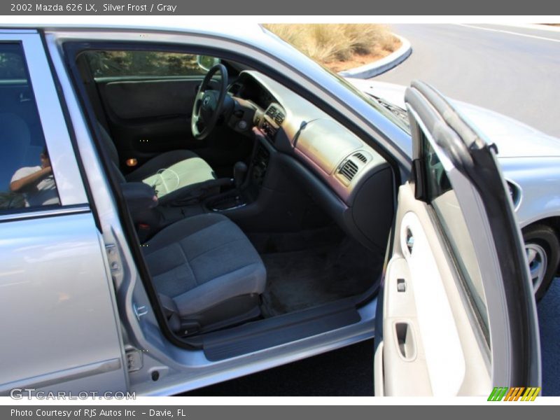 Silver Frost / Gray 2002 Mazda 626 LX