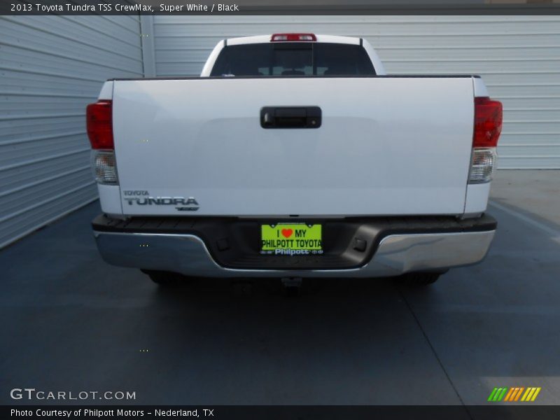 Super White / Black 2013 Toyota Tundra TSS CrewMax